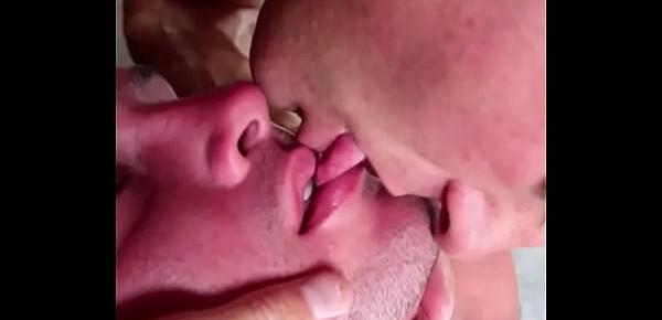  Tyler Saint Mouth Licking Kissing